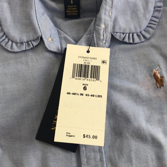 BNWT, Polo shirt, size 6 - Picture 4 of 4